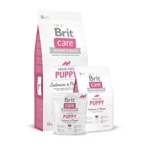Brit Care GrainFree Puppy Salmon gabonamentes kutyatáp - 3kg