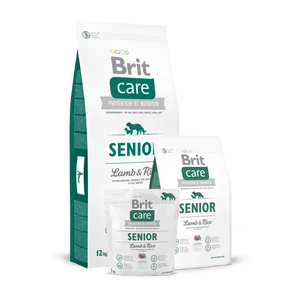 Brit Care Senior Lamb Rice hipoallergén kutyatáp - 12kg