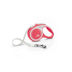 FLEXI New Comfort Red szalagos automata póráz piros - XS - 3m