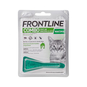 Frontline Combo Spot On - bolha, kullancs elleni oldat macskák részére 0.5ml