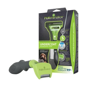 FURMINATOR aljszőr eltávolító kefe kistestű kutyáknak hosszú szőrre - S