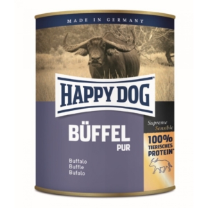 HAPPY DOG, Supreme Sensibe, BÜFFEL PUR (bivaly), Adult - 800gr
