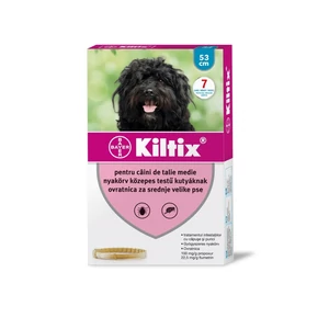 KILTIX kullancs- és bolhanyakörv közepes testű kutyáknak - 53cm