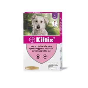 KILTIX kullancs- és bolhanyakörv nagytestű kutyáknak - 70cm