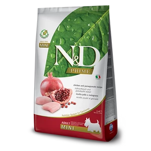 N&amp;D Dog Grain Free Prime - csirke gránátalma - Adult mini - 2.5kg