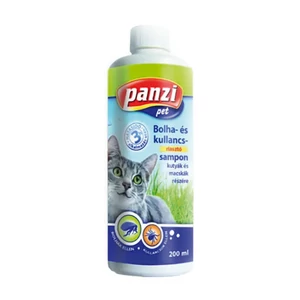 Panzi Sampon Bolha- és Kullancs riasztó macskák részére - 200ml