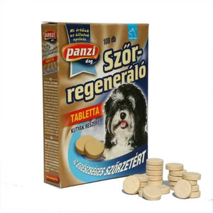 Panzi Vitamin Szőrregeneráló kutyáknak - 100db
