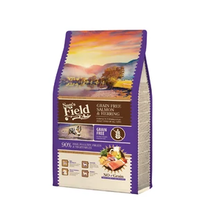 Sam's Field Adult, Grain Free Lazac, Hering - 2.5kg
