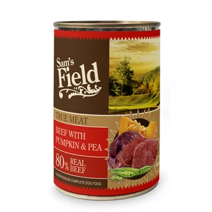 Sam's Field Konzerv, Marha, Sütőtök, Borsó - 400gr