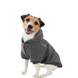 Trixie BE NORDIC Hoodie kapucnis pulóver kutyáknak, szürke - XXS 24cm