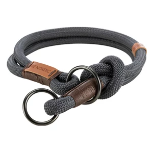 Trixie BE NORDIC fojtó nyakörv kutyáknak M 45cm/8mm Sötétszürke/Barna