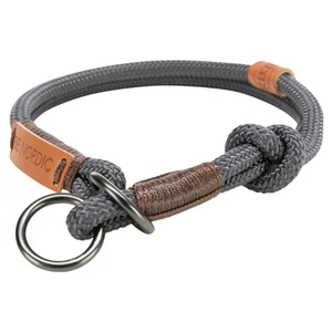 Trixie BE NORDIC fojtó nyakörv kutyáknak S-M 40cm/8mm Sötétszürke/Barna