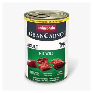 Animonda GranCarno Adult mit Wild - sertés, vadhús - 6x400g