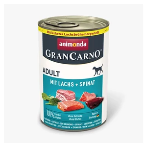 Animonda GranCarno Adult with Salmon Spinach - sertés, lazac, spenót - 6x400g