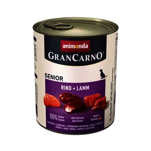 Animonda GranCarno Senior Beef and Lamb - marha, bárány - 6x800g