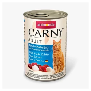 Animonda Carny Adult Beef, Codfish with parsley - marha, tőkehal - 400g