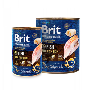 BRIT Premium by Nature Fish with Fish Skin Adult - hal - 800g