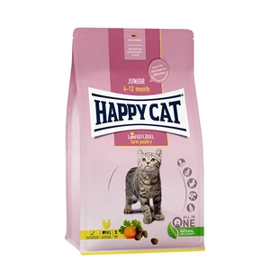 Happy Cat Junior Land Geflügel fiatal száraz macskatáp - baromfi - 1.3kg