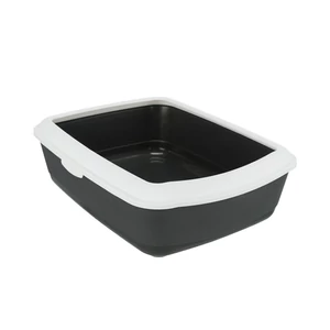 Trixie Litter Tray Cat peremes alomtálca macskáknak - dark grey - 37x15x47cm