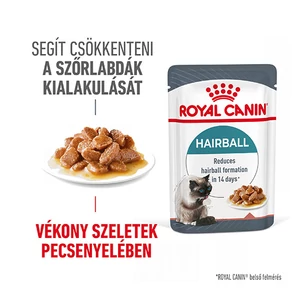 ROYAL CANIN Wet Hairball Care Gravy - felnőtt nedves macskatáp - 12x85g
