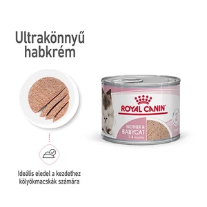 ROYAL CANIN Mother and Babycat Ultra Soft Mousse - babycat macskatáp - 12x195g