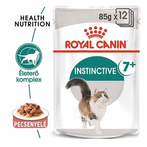ROYAL CANIN Wet Instinctive Gravy 7+ - idősödő nedves macskatáp - 12x85g