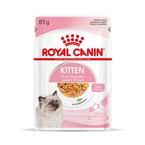 ROYAL CANIN Wet Kitten Jelly - kölyök nedves macskatáp - 12x85g