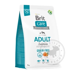 Brit Care GrainFree Adult Salmon gabonamentes kutyatáp - 3kg