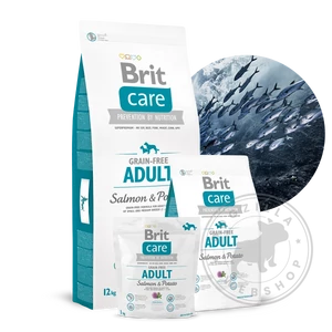 Brit Care Grain-free Adult Salmon-Potato - többféle kiszerelés