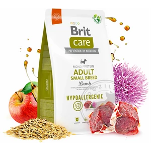 Brit Care Adult Small Breed hipoallergén kutyatáp bárány rizs - 3kg