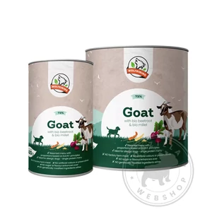 Farkaskonyha BIO Goat párolt menü - 73% kecskehús