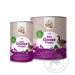 Farkaskonyha BIO Goose Puppy párolt menü - 71% libahús