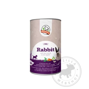 Farkaskonyha BIO Rabbit párolt menü - 73% nyúlhús