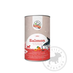 Farkaskonyha BIO Salmon párolt menü - 80% lazachús - 400g