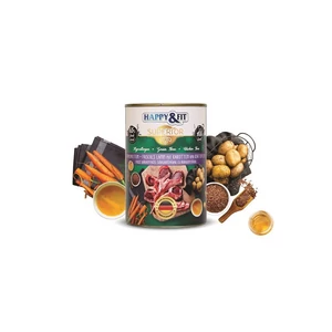 Happy&amp;Fit Superior Dog Konzerv Bárány, burgonya - 400g