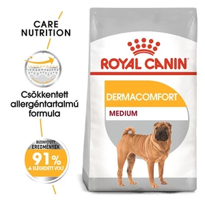 ROYAL CANIN Medium Dermacomfort Adult - közepes testű felnőtt és idősödő száraz kutyatáp - 3kg