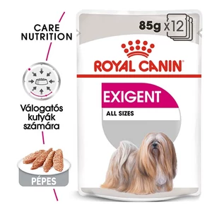 ROYAL CANIN Wet Exigent Adult nedves kutyatáp - 12 x 85g
