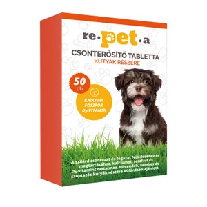 Repeta csonterősítő tabletta kutyáknak - 50db
