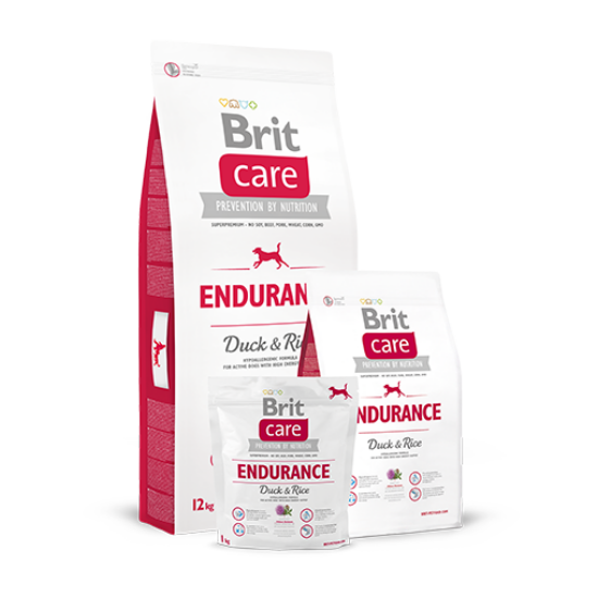 Brit Care Endurance hipoallergén kutyatáp - kacsa rizs - 12kg