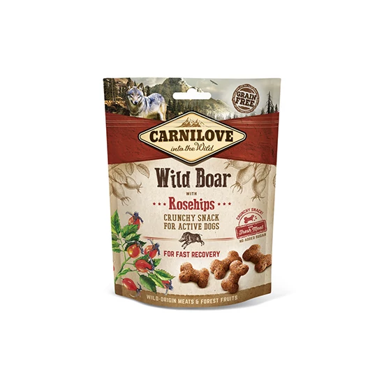 Carnilove Dog Crunchy Snack, Wild Boar - 200gr