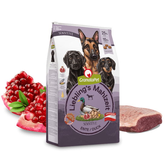 GRANATAPET Liebling's Mahlzeit Adult Sensitive kacsa - 10kg