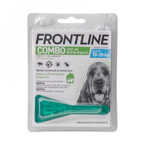Frontline Combo Spot On Rácsepegtető oldat kutyáknak - M - 1.34ml
