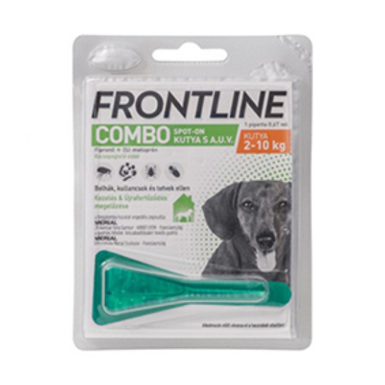 Frontline Combo Spot On Rácsepegtető oldat kutyáknak - S - 0.67 ml