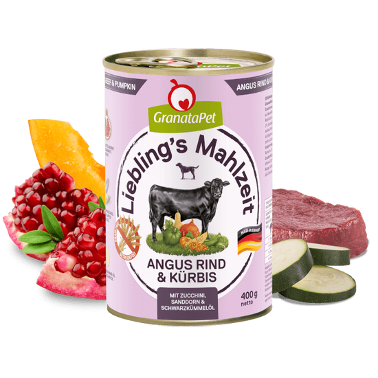 GRANATAPET Liebling's Mahlzeit, Adult Angus Beef konzerv - 6x800g