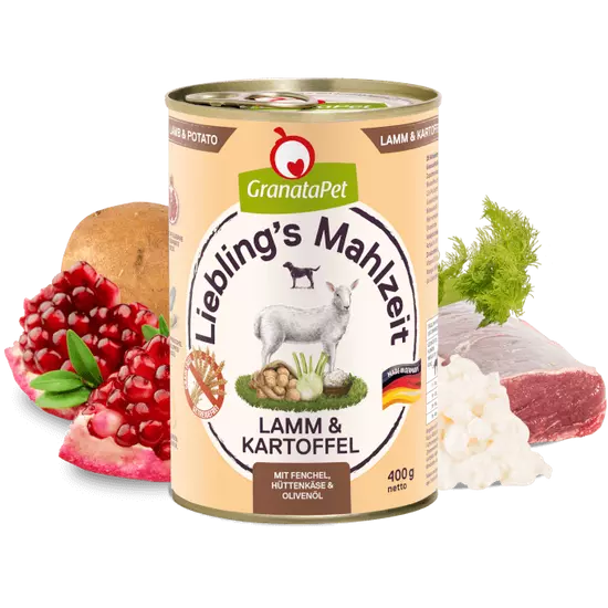 GRANATAPET Liebling's Mahlzeit, Adult Lamb and Potato konzerv - 400g