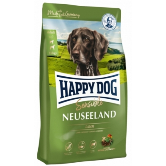 HAPPY DOG Supreme Sensible, Supreme Neuseeland, bárányhús könnyen emészthető rizzsel, Adult - 1kg