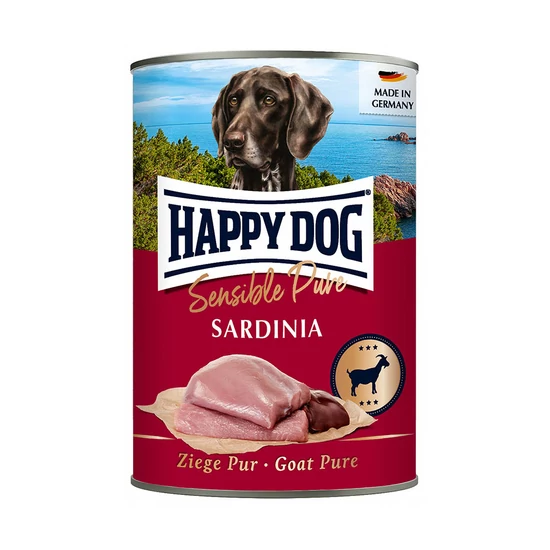 HAPPY DOG Sensible Pure Sardinia Adult, Ziege - kecske - 400gr