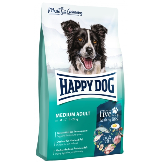 HAPPY DOG Supreme Fit-Vital Adult Medium Lamb - 12kg