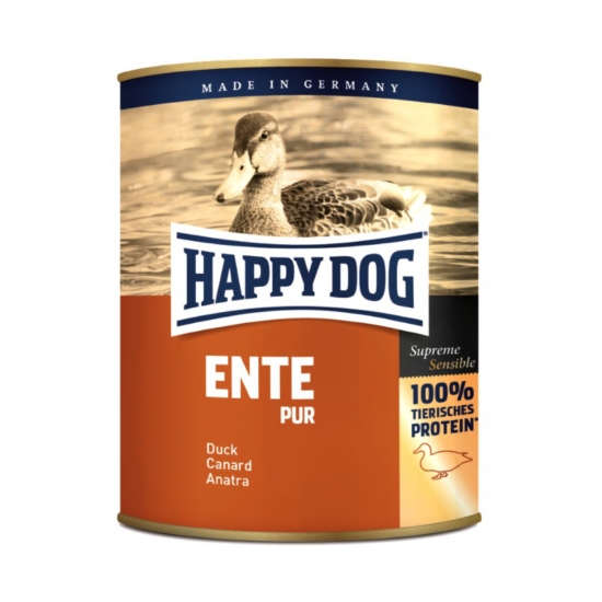 HAPPY DOG, Supreme Sensibe, ENTE PUR (kacsa), Adult - 800gr