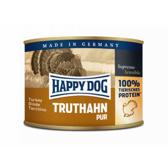 HAPPY DOG, Supreme Sensibe, TRUTHAHN PUR (pulyka), Adult - 200gr